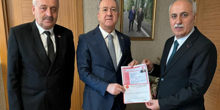 Davut Aydın’dan Adaylık Başvurusu