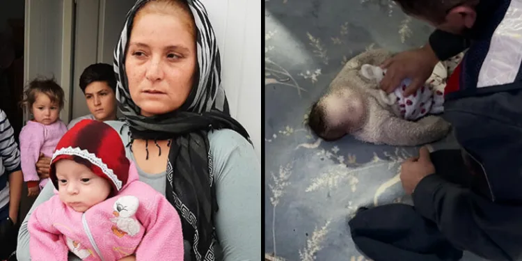 4 aylık bebeği kalp masajıyla hayata döndürdü
