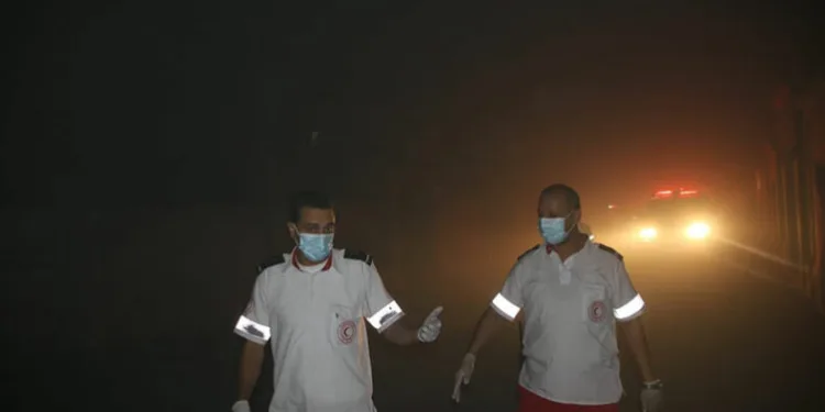 Filistin Kızılayı Gazze’deki ekipleriyle bağlantısının kaybetti