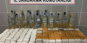 Tekirdağ’da 1 ton 200 litre sahte alkol ele geçirildi