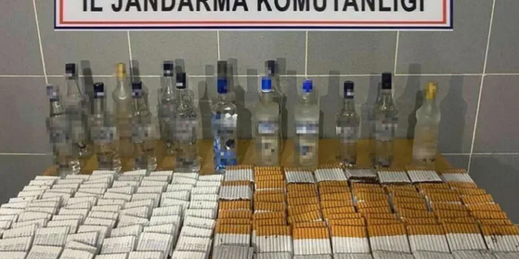 Tekirdağ’da 1 ton 200 litre sahte alkol ele geçirildi