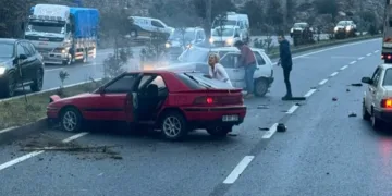 Muğla’da zincirleme trafik kazası: 2 yaralı