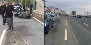 Somali Cumhurbaşkanı’nın oğlunun kaza anı videosu