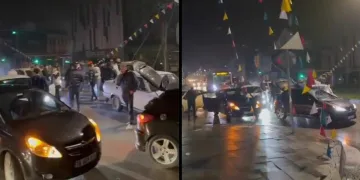 Bursa’da asker konvoyu yolu kapattı