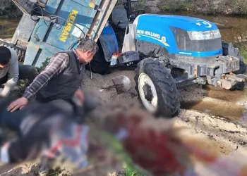Traktör kazasında feci ölüm