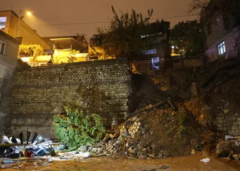 Kahramanmaraş’ta istinat duvarı üçüncü kez çöktü