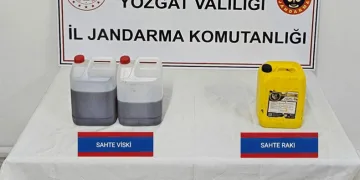 Yozgat’ta sahte içki operasyonu: 1 gözaltı