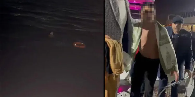 “Asker olamayacağım” diyerek denize atladı