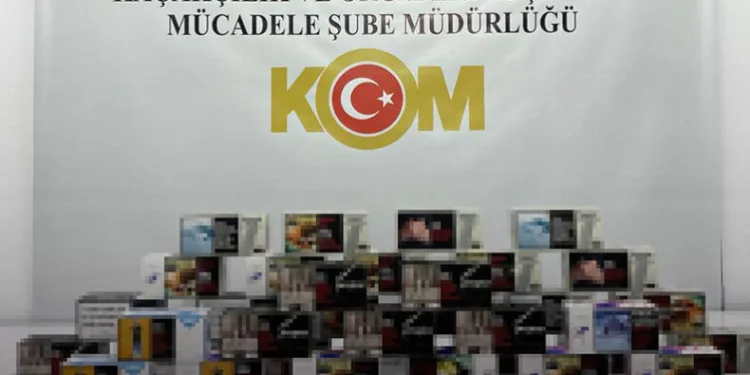 Samsun’da 7 bin makaron ele geçirildi