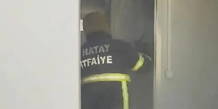 Hatay’da konteynerde yangın çıktı