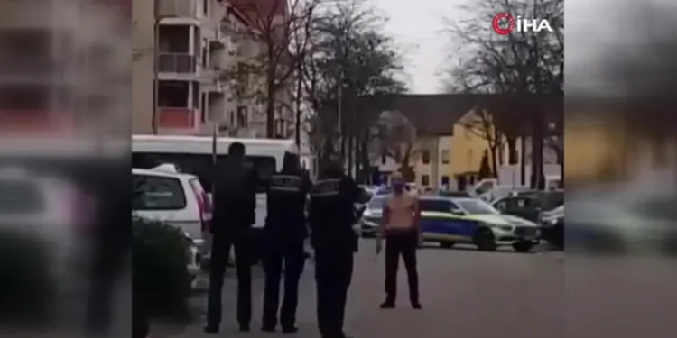 Alman polisi bıçaklı Türk’ü vurdu