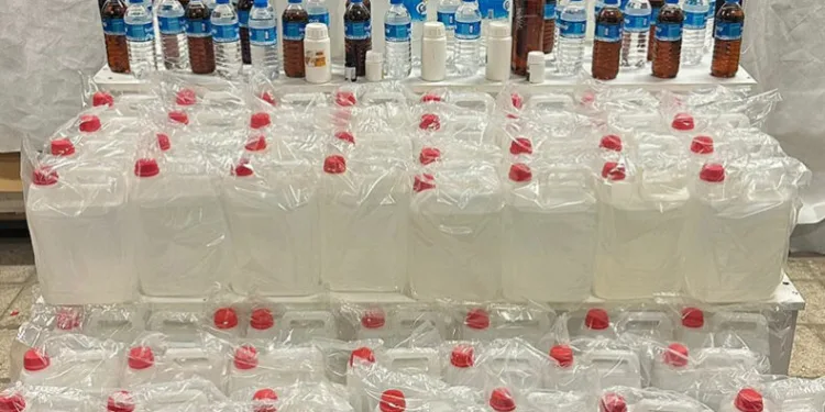 Eskişehir’de yılbaşı öncesi sahte içki operasyonu