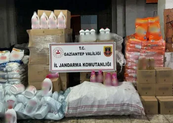 Gaziantep’te 3,5 milyon TL’lik sahte deterjan ele geçirildi