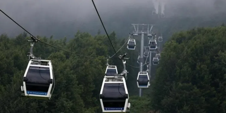 Uludağ Teleferiği’ne kış bakımı