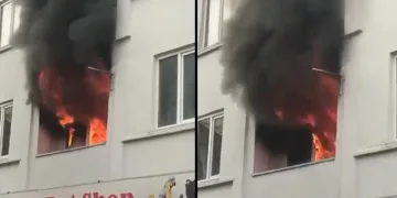 Bursa’da mutfaktaki yemek daireyi yaktı