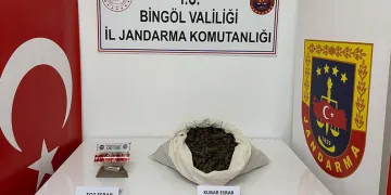 Bingöl’de uyuşturucu operasyonu: 2 gözaltı