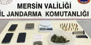 Mersin’de uyuşturucu operasyonu