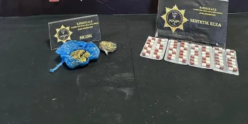 Kırıkkale’de uyuşturucuyla yalanan iki şüpheli gözaltına alındı