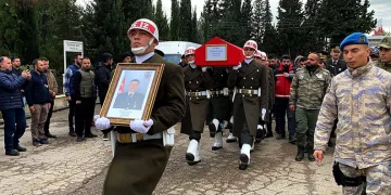 Şehit Piyade Uzman Çavuş Serkan Sayın son yolculuğuna uğurlandı