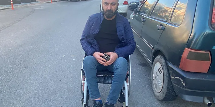 Engelli arkadaşının otomobilini çaldı