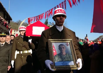 Ordu şehidi son yolculuğuna uğurlandı