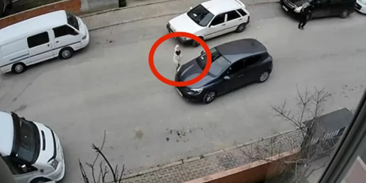 Bursa’da sürücünün manevrası, küçük kızın hayatını kurtardı