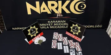 Karaman’da uyuşturucu operasyonu: 1 tutuklama