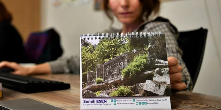 Konyaaltı’nın antik kentleri 2024 takviminde