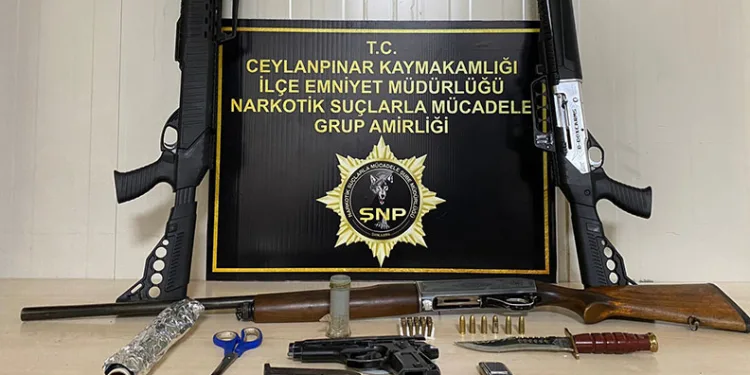 Ceylanpınar’da suç örgütüne operasyon: 10 tutuklama