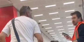 Yanlış perona giren yolcu ortalığı karıştırdı