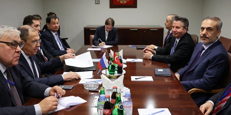 Hakan Fidan Sergey Lavrov ile görüştü