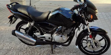 Park halindeki motosiklet çalındı