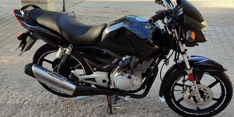 Park halindeki motosiklet çalındı