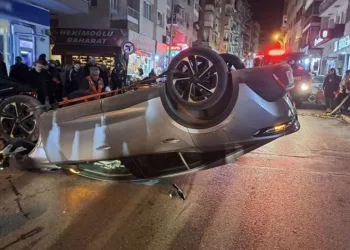 Önce silahla vuruldu, ardından kaza yaptı