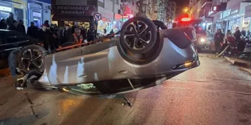 Önce silahla vuruldu, ardından kaza yaptı