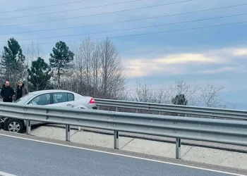 Zonguldak’ta trafik kazası: 2 yaralı