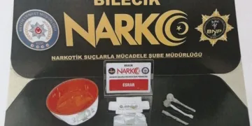 Bilecik’te uyuşturucu operasyonu, 2 kişi tutuklandı