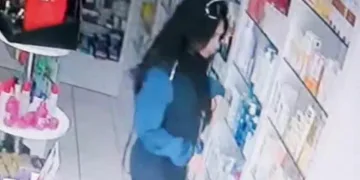 Eczaneden güneş kremi çaldı