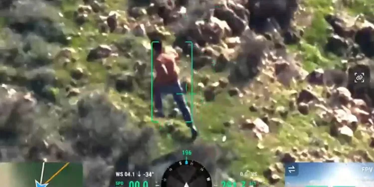 Kaçan hükümlü uyuşturucu taciri, dron yardımı ile yakalandı