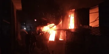 Bursa’da imalathanede korkutan yangın
