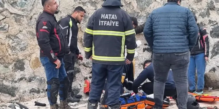 Uçurumdan yuvarlanan motosikletin sürücüsü hayatını kaybetti