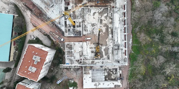 Bursa Havuzlu Park’ta çalışmalar hızlandı
