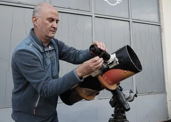 Yaptığı teleskopla Uluslararası Uzay İstasyonu’nu fotoğraflayacak