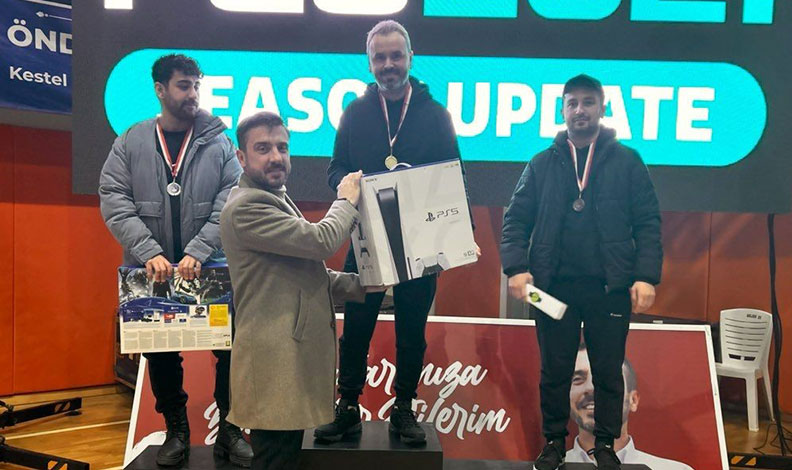 Bursa Kestel Belediyesi'nde oyun turnuvası