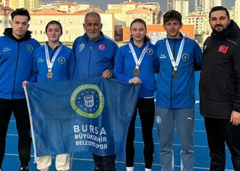 Bursa Büyükşehir Belediyespor’a 3 madalya