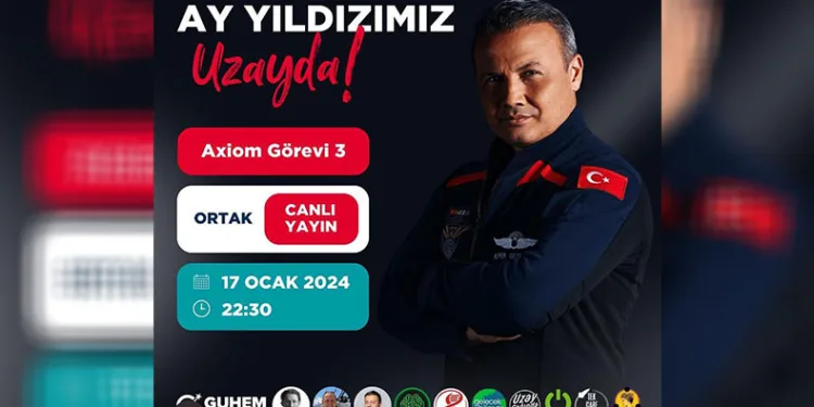 Türkiye’nin ilk astronotu uzaya gidiyor!