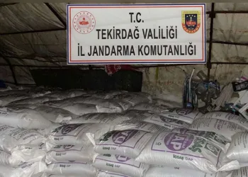 Tekirdağ’da 17 ton sahte gübre ele geçirildi