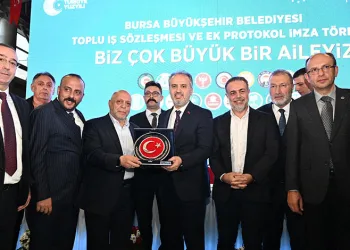 Bursa Büyükşehir’de toplu sözleşme sevinci
