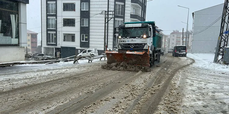 Tuzlama ve küreme mevsimi başladı