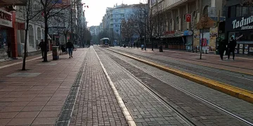 Eskişehir sokakları boş kaldı